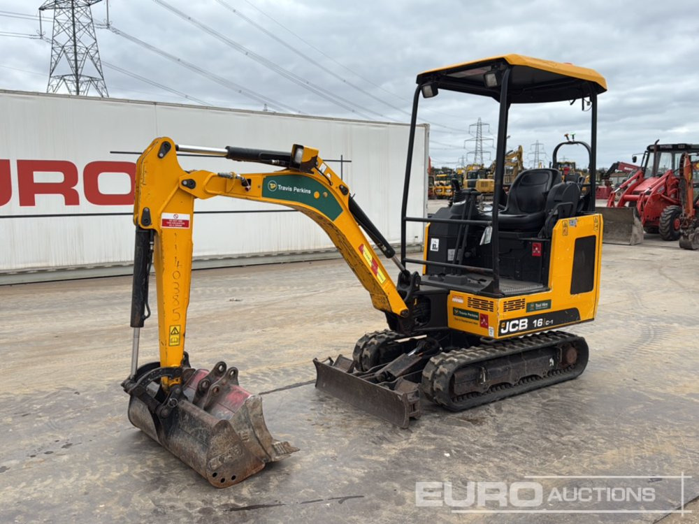 2021 JCB 16C-1 - Mini escavadeira: foto 1 2021 JCB 16C-1 - Mini escavadeira: foto 1