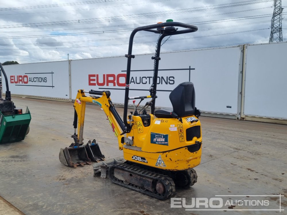 2021 JCB 8008CTS - Mini escavadeira: foto 3 2021 JCB 8008CTS - Mini escavadeira: foto 3