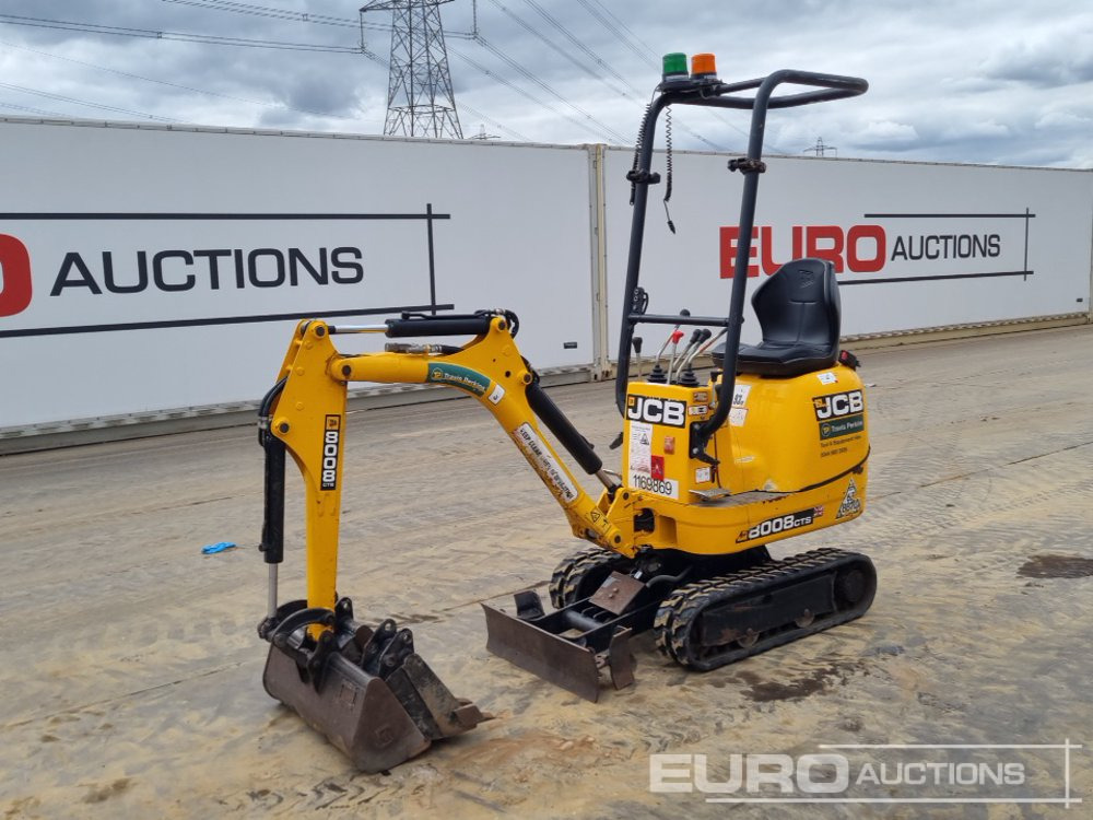 2021 JCB 8008CTS - Mini escavadeira: foto 1 2021 JCB 8008CTS - Mini escavadeira: foto 1
