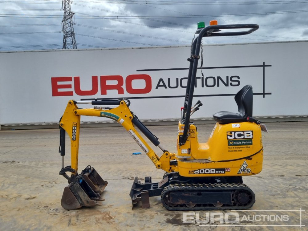 2021 JCB 8008CTS - Mini escavadeira: foto 2 2021 JCB 8008CTS - Mini escavadeira: foto 2