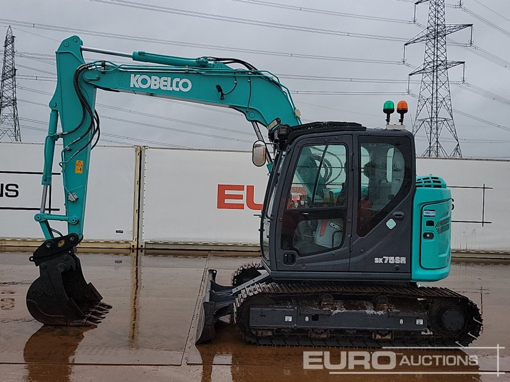 2021 Kobelco SK75SR-7 - Mini escavadeira: foto 2 2021 Kobelco SK75SR-7 - Mini escavadeira: foto 2