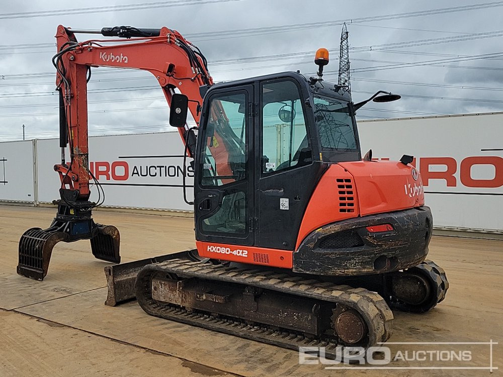 2021 Kubota KX080-4A2 - Mini escavadeira: foto 3 2021 Kubota KX080-4A2 - Mini escavadeira: foto 3