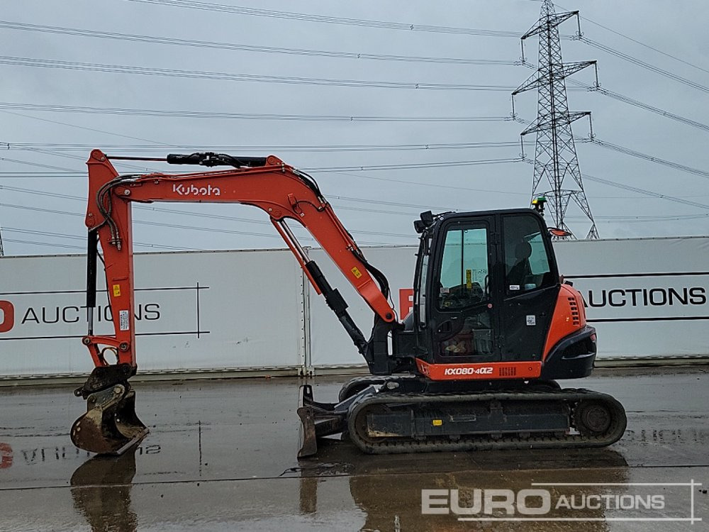 2021 Kubota KX080-4A2 - Mini escavadeira: foto 2 2021 Kubota KX080-4A2 - Mini escavadeira: foto 2