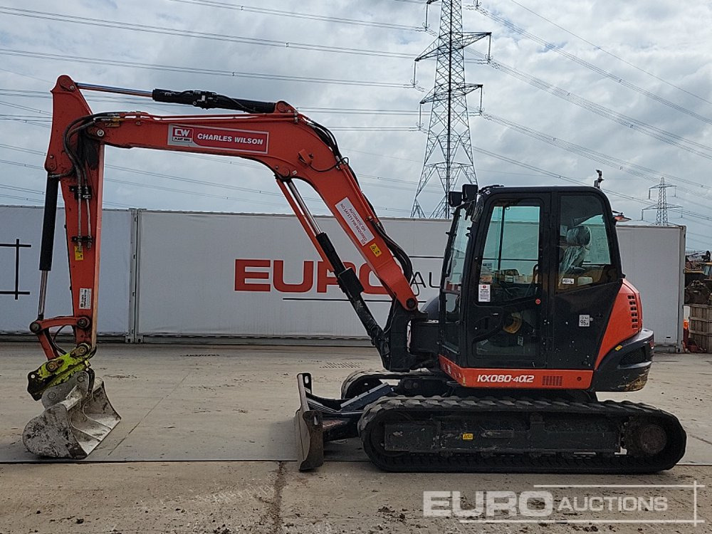 2021 Kubota KX080-4A2 - Mini escavadeira: foto 2 2021 Kubota KX080-4A2 - Mini escavadeira: foto 2