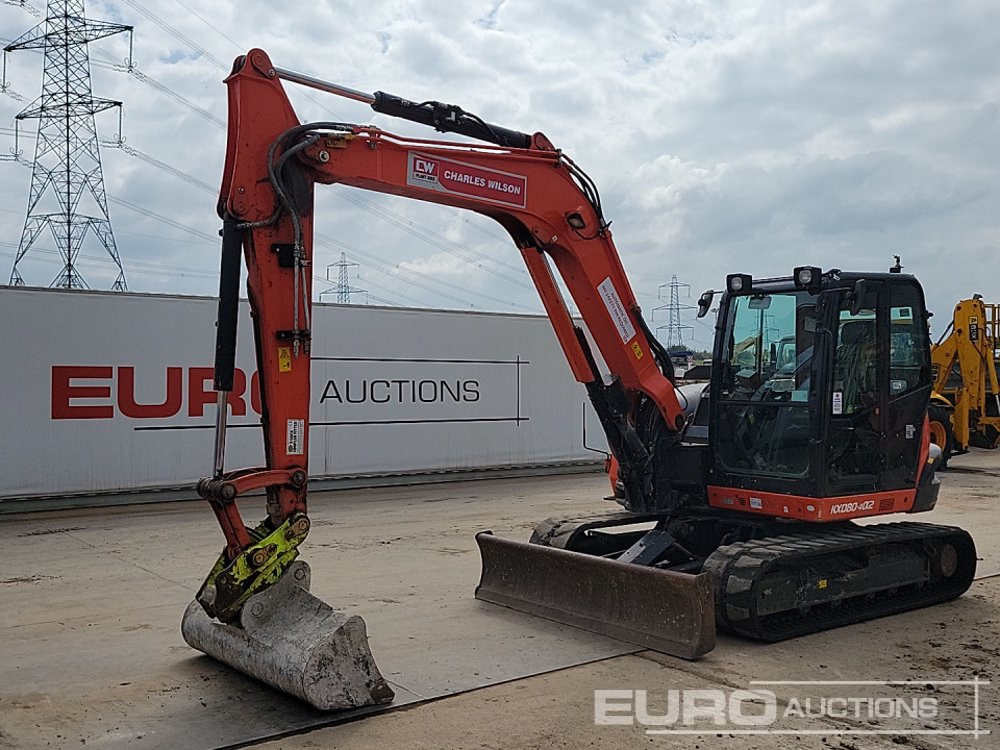 2021 Kubota KX080-4A2 - Mini escavadeira: foto 1 2021 Kubota KX080-4A2 - Mini escavadeira: foto 1