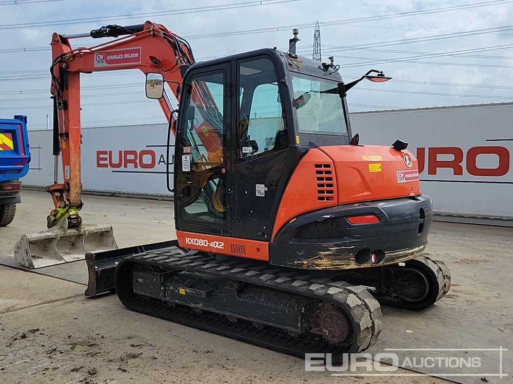 2021 Kubota KX080-4A2 - Mini escavadeira: foto 3 2021 Kubota KX080-4A2 - Mini escavadeira: foto 3