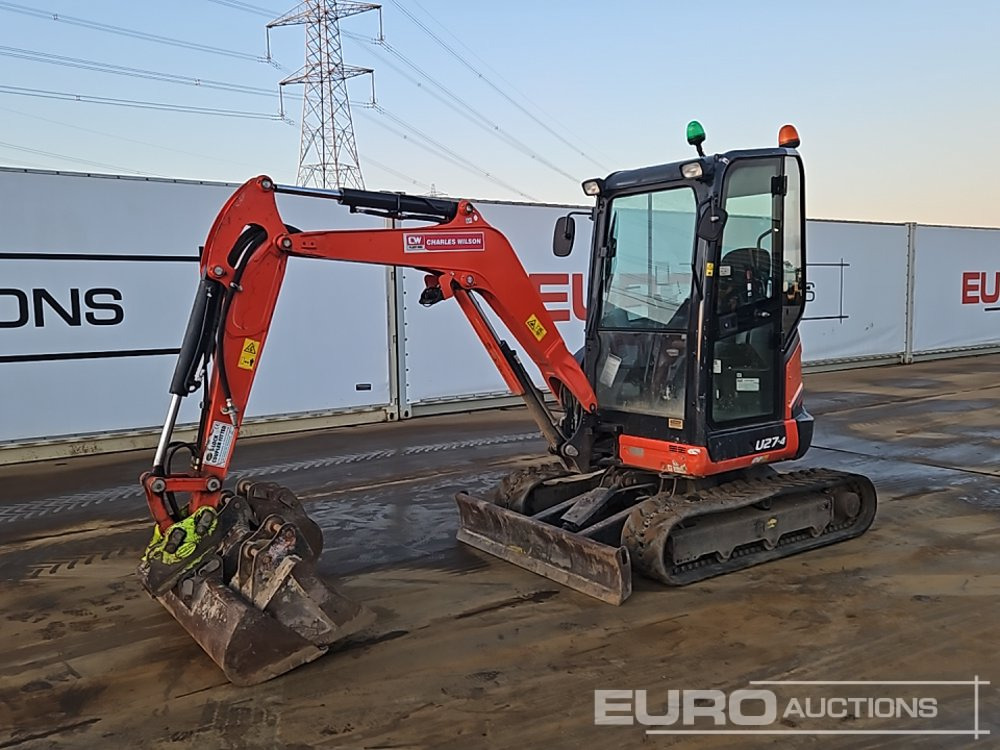 2021 Kubota U27-4 - Mini escavadeira: foto 1 2021 Kubota U27-4 - Mini escavadeira: foto 1