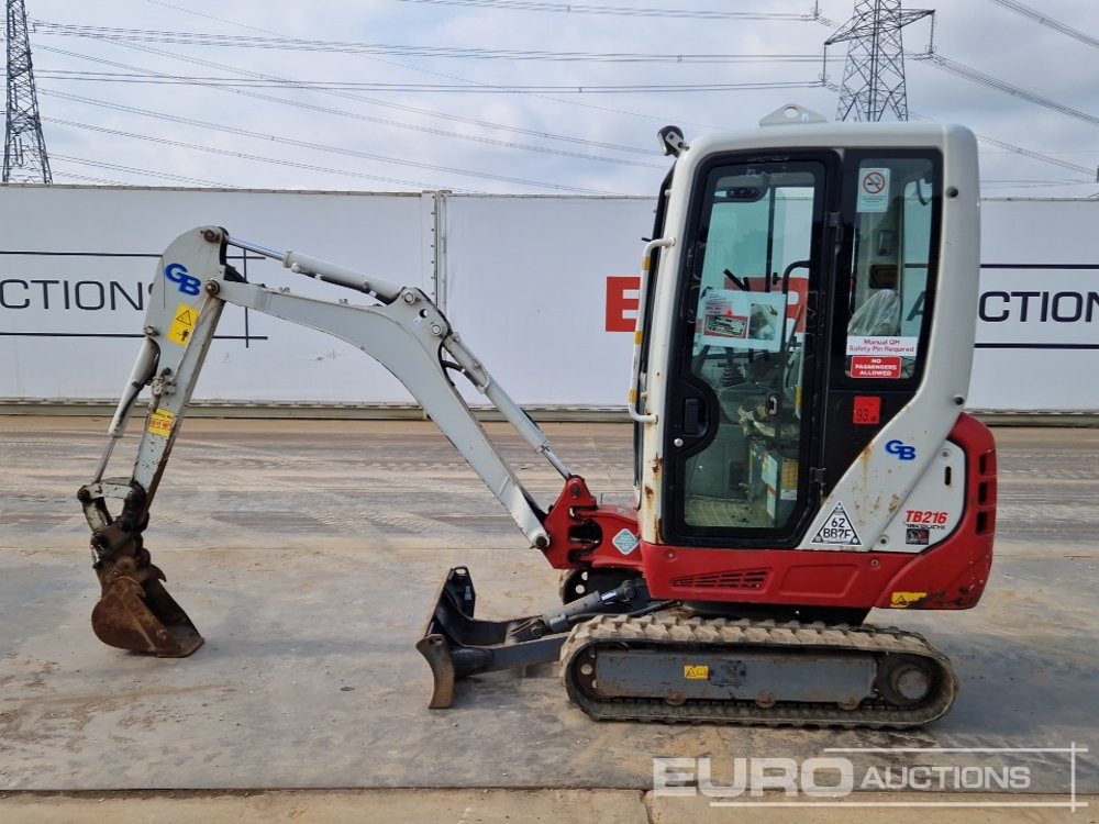 2021 Takeuchi TB216 - Mini escavadeira: foto 2 2021 Takeuchi TB216 - Mini escavadeira: foto 2