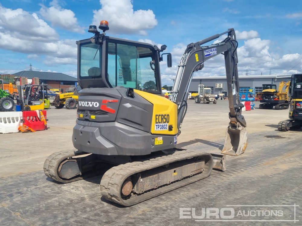 2021 Volvo ECR50F - Mini escavadeira: foto 5 2021 Volvo ECR50F - Mini escavadeira: foto 5