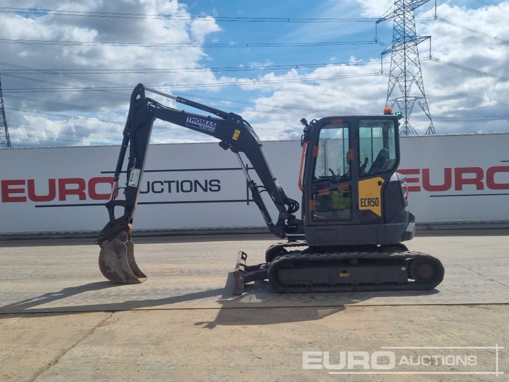 2021 Volvo ECR50F - Mini escavadeira: foto 2 2021 Volvo ECR50F - Mini escavadeira: foto 2