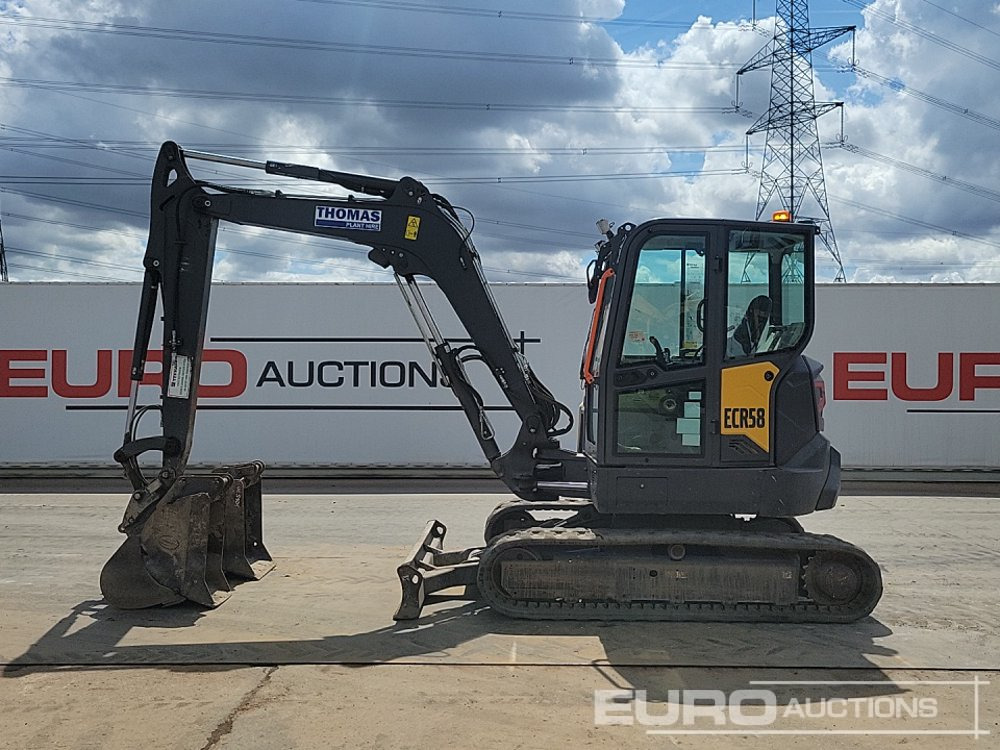 2021 Volvo ECR58F - Mini escavadeira: foto 2 2021 Volvo ECR58F - Mini escavadeira: foto 2