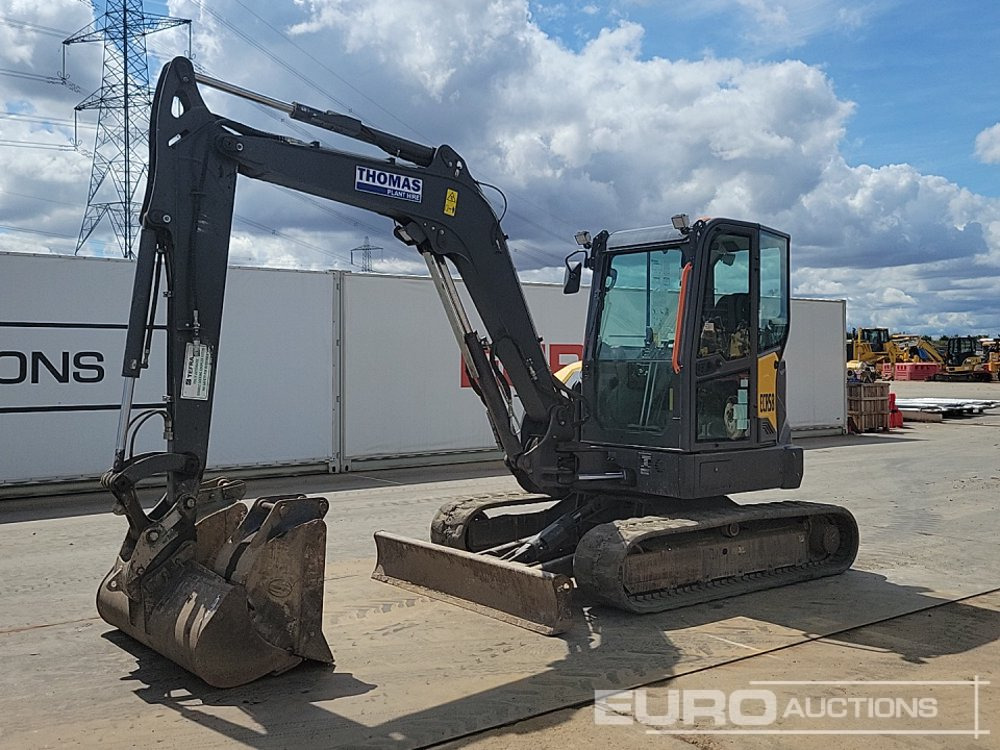 2021 Volvo ECR58F - Mini escavadeira: foto 1 2021 Volvo ECR58F - Mini escavadeira: foto 1