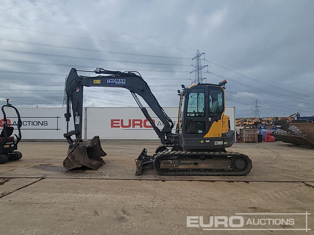 2021 Volvo ECR88D - Mini escavadeira: foto 2 2021 Volvo ECR88D - Mini escavadeira: foto 2