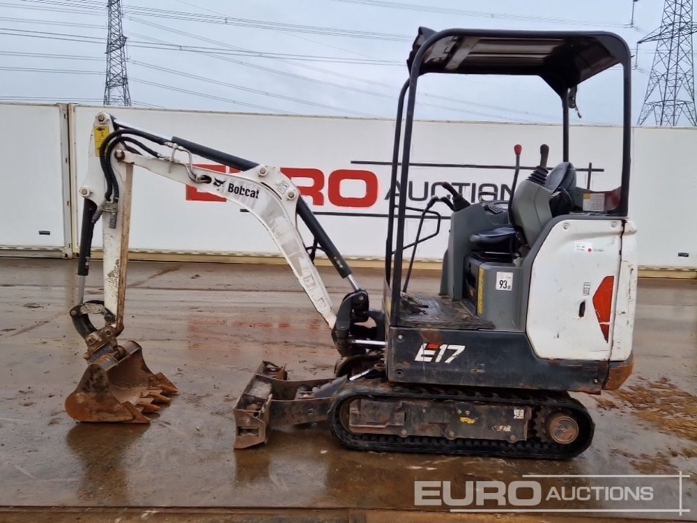 2022 Bobcat E17 - Mini escavadeira: foto 2 2022 Bobcat E17 - Mini escavadeira: foto 2
