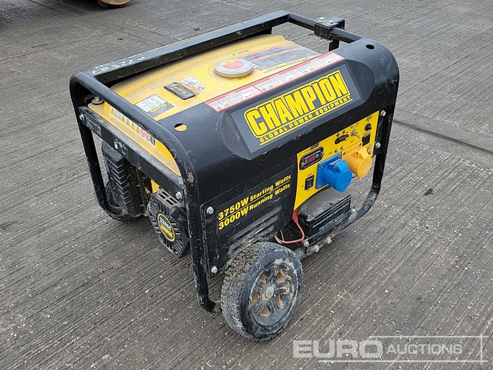 2022 Champion 3kVA Petrol Generator - Gerador elétrico: foto 5 2022 Champion 3kVA Petrol Generator - Gerador elétrico: foto 5