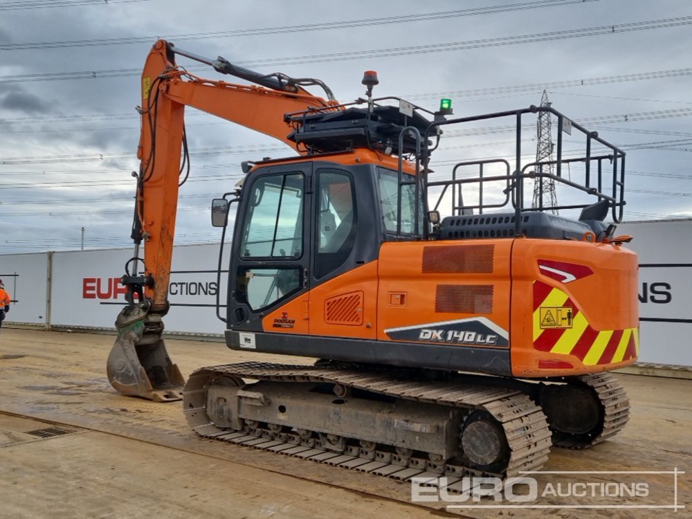 2022 Doosan DX140LC-7 - Escavadora de rastos: foto 3 2022 Doosan DX140LC-7 - Escavadora de rastos: foto 3
