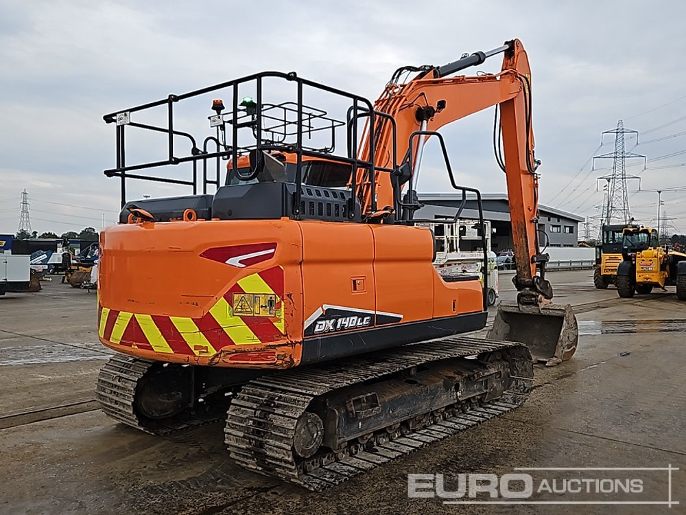 2022 Doosan DX140LC-7 - Escavadora de rastos: foto 5 2022 Doosan DX140LC-7 - Escavadora de rastos: foto 5