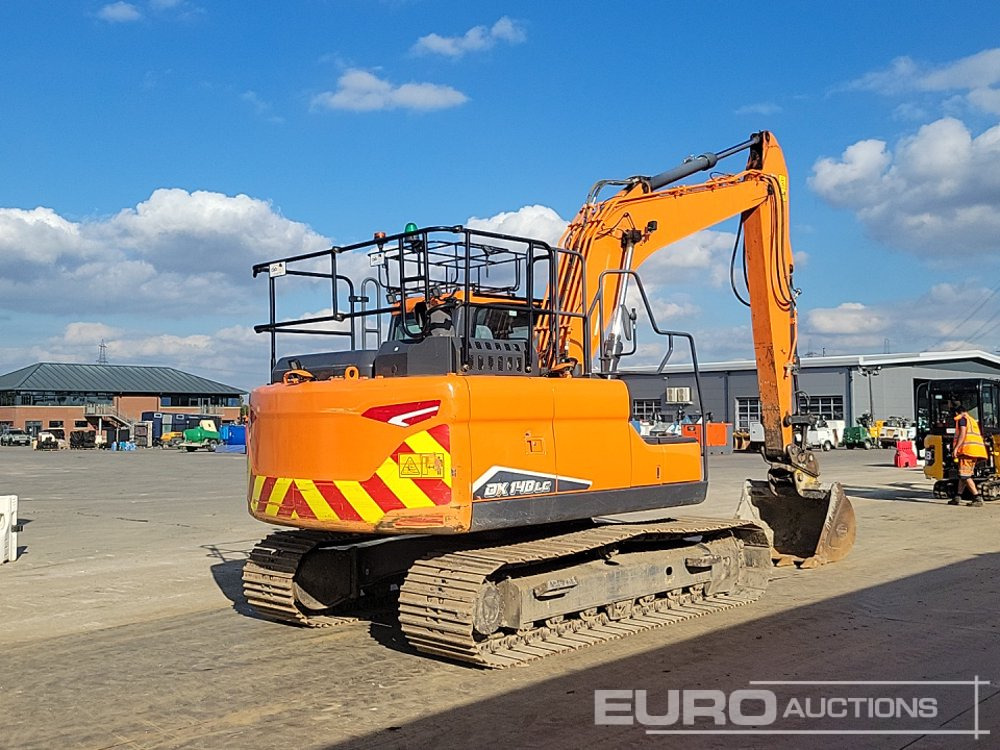 2022 Doosan DX140LC-7 - Escavadora de rastos: foto 5 2022 Doosan DX140LC-7 - Escavadora de rastos: foto 5