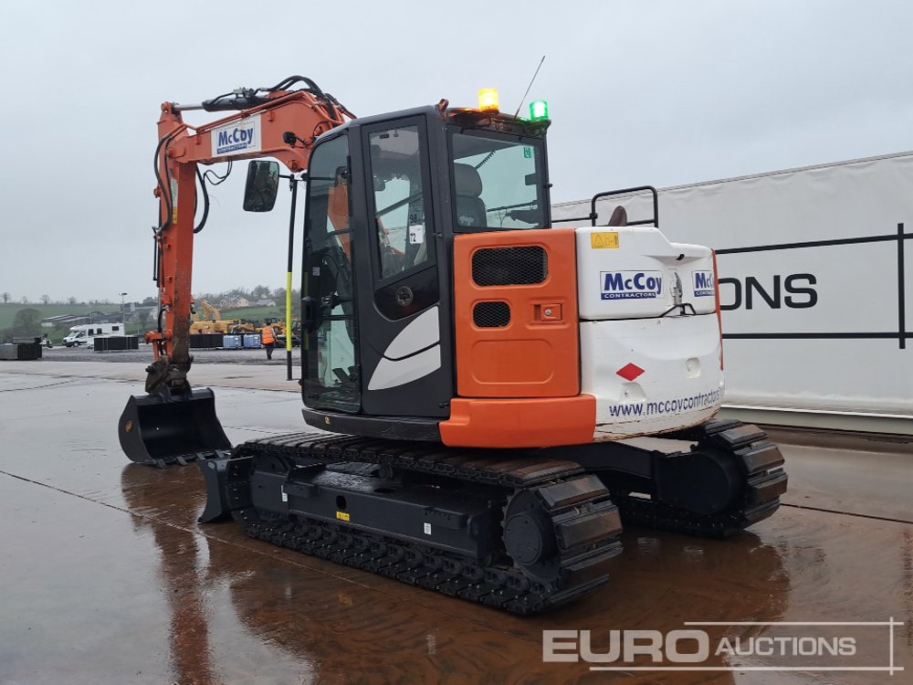 2022 Hitachi ZX85USB-6 - Mini escavadeira: foto 3 2022 Hitachi ZX85USB-6 - Mini escavadeira: foto 3