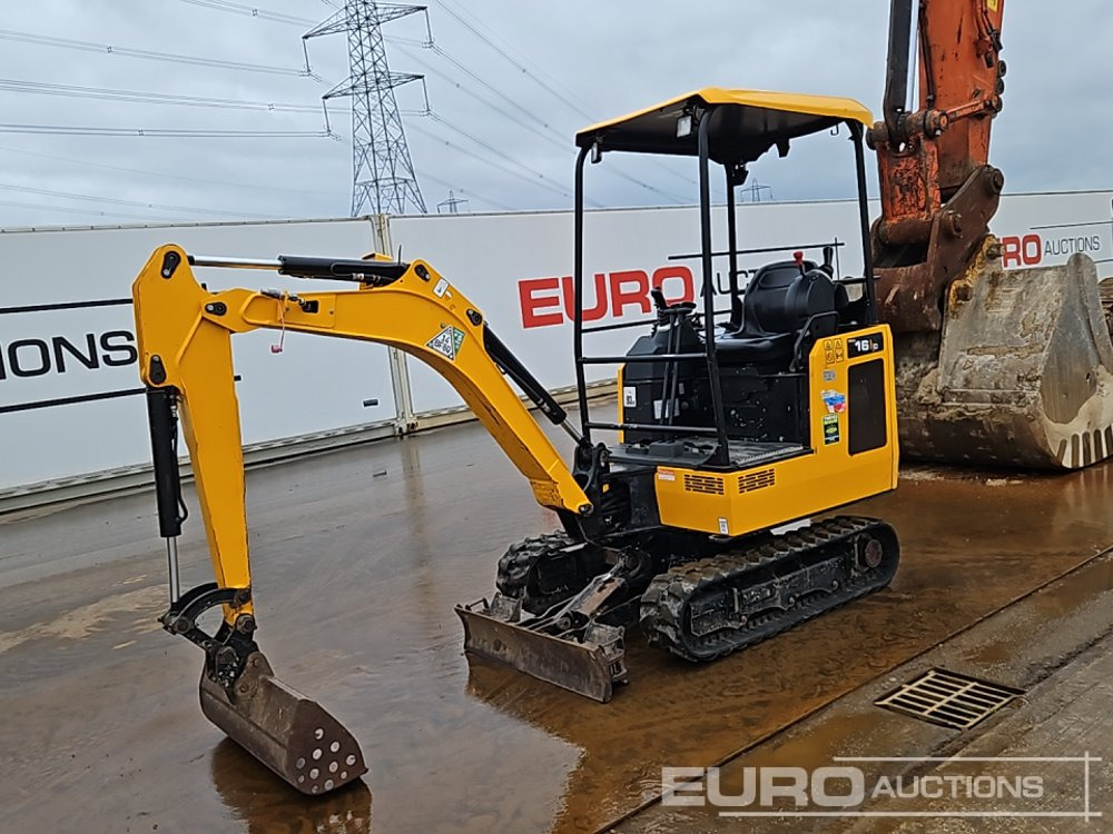 2022 JCB 16C-1 T3 - Mini escavadeira: foto 1 2022 JCB 16C-1 T3 - Mini escavadeira: foto 1
