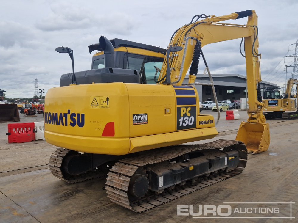 2022 Komatsu PC130-7 - Escavadora de rastos: foto 5 2022 Komatsu PC130-7 - Escavadora de rastos: foto 5