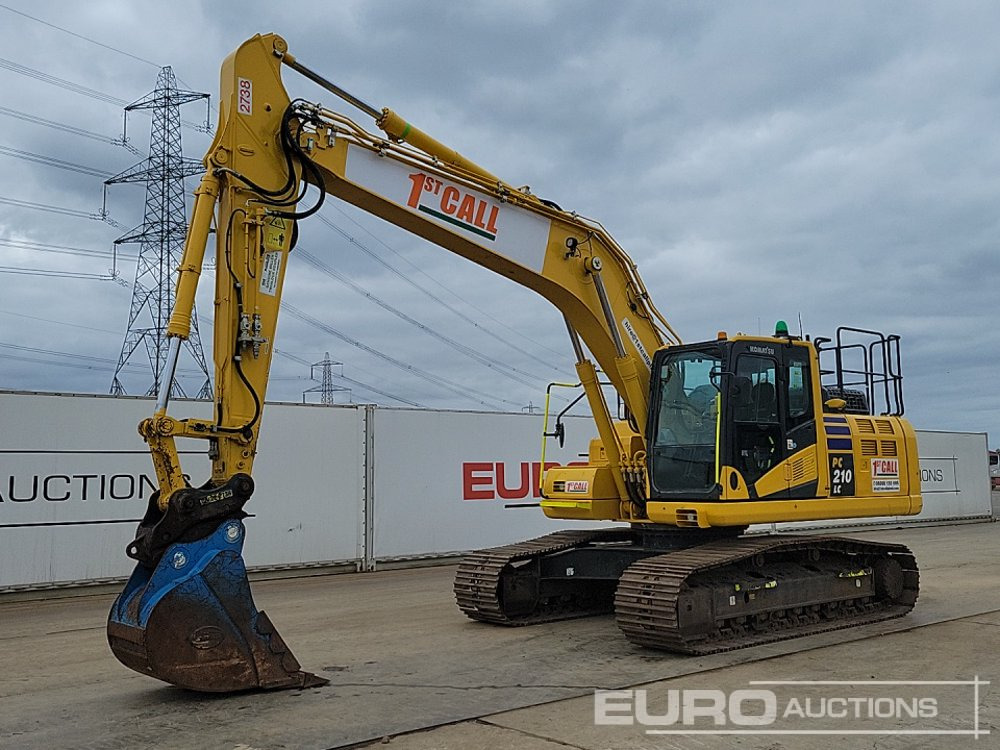 2022 Komatsu PC210LC-11E0 - Escavadora de rastos: foto 1 2022 Komatsu PC210LC-11E0 - Escavadora de rastos: foto 1