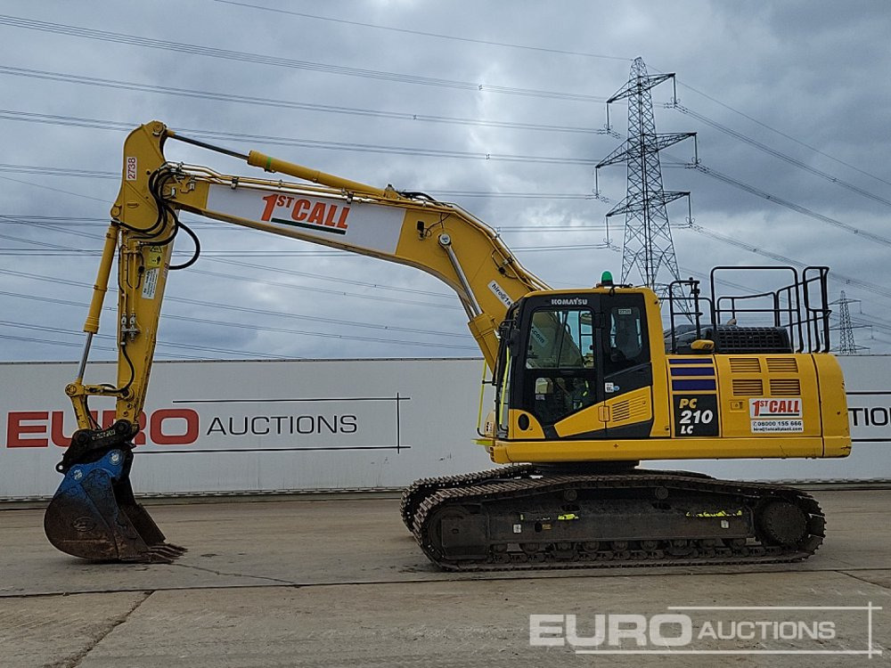 2022 Komatsu PC210LC-11E0 - Escavadora de rastos: foto 2 2022 Komatsu PC210LC-11E0 - Escavadora de rastos: foto 2
