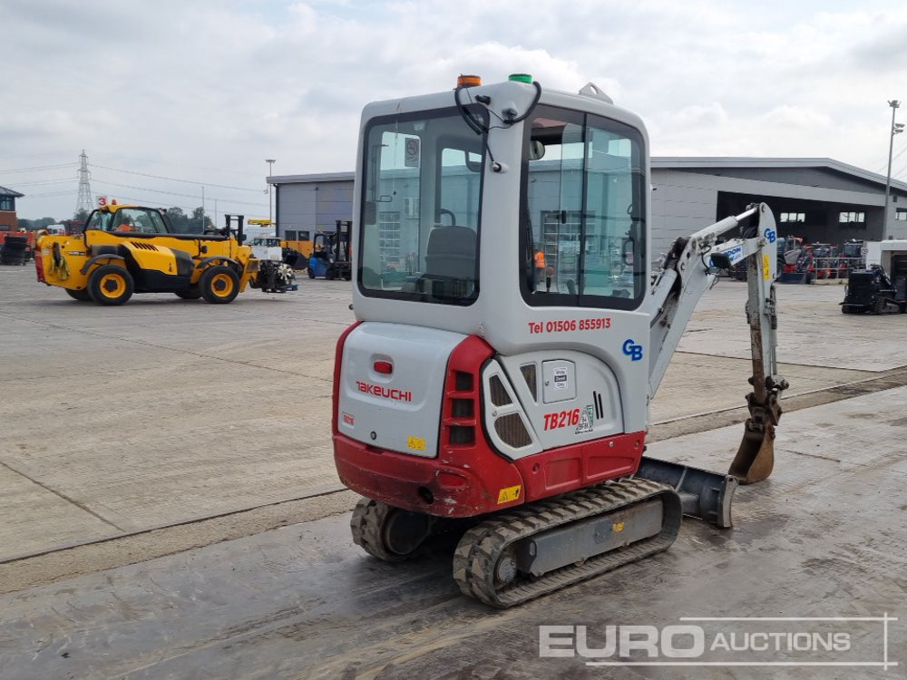 2022 Takeuchi TB216 - Mini escavadeira: foto 5 2022 Takeuchi TB216 - Mini escavadeira: foto 5
