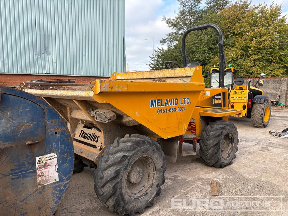 2022 Thwaites 6 Ton Dumper, Forward Facing Camera, Roll Bar - Tombador: foto 4 2022 Thwaites 6 Ton Dumper, Forward Facing Camera, Roll Bar - Tombador: foto 4