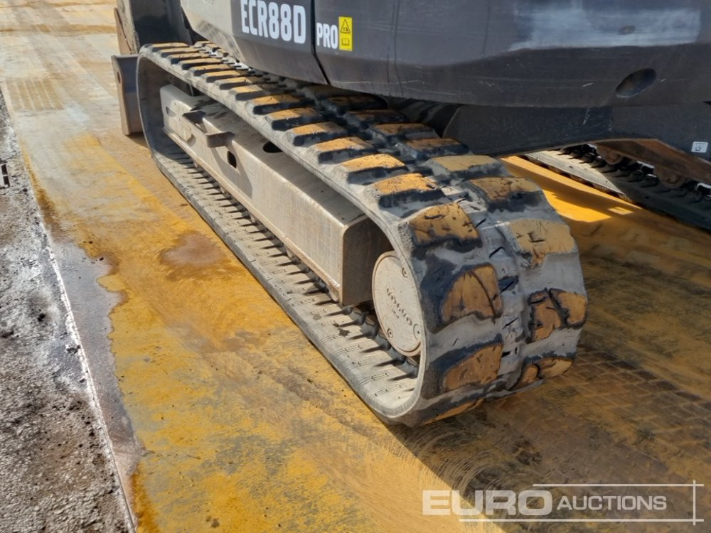 Mini escavadeira 2022 Volvo ECR88D: foto 12