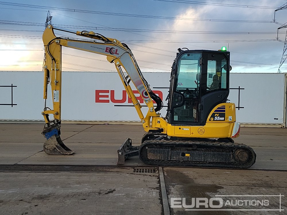 2024 Komatsu PC55MR-5E0 - Mini escavadeira: foto 2 2024 Komatsu PC55MR-5E0 - Mini escavadeira: foto 2