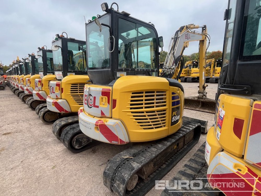 2024 Komatsu PC55MR-5E0 - Mini escavadeira: foto 5 2024 Komatsu PC55MR-5E0 - Mini escavadeira: foto 5