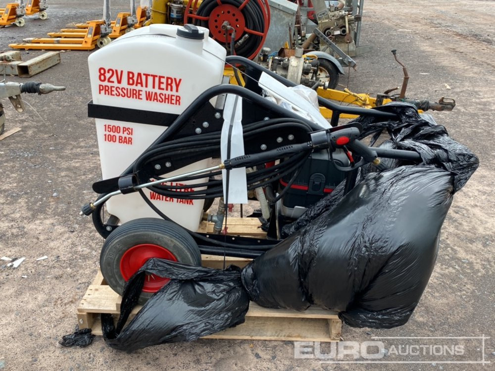 2024 Western Global 105 Litre Poly Trolley, 2.9KW Cramer Battery Engine, 100 Bar (1500psi) Pressure Washer - Lavadora de alta pressão: foto 5 2024 Western Global 105 Litre Poly Trolley, 2.9KW Cramer Battery Engine, 100 Bar (1500psi) Pressure Washer - Lavadora de alta pressão: foto 5
