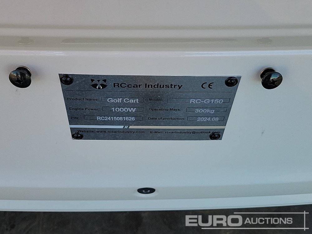 Carrinho de golfe 2025 Raccoon RC-G150: foto 28