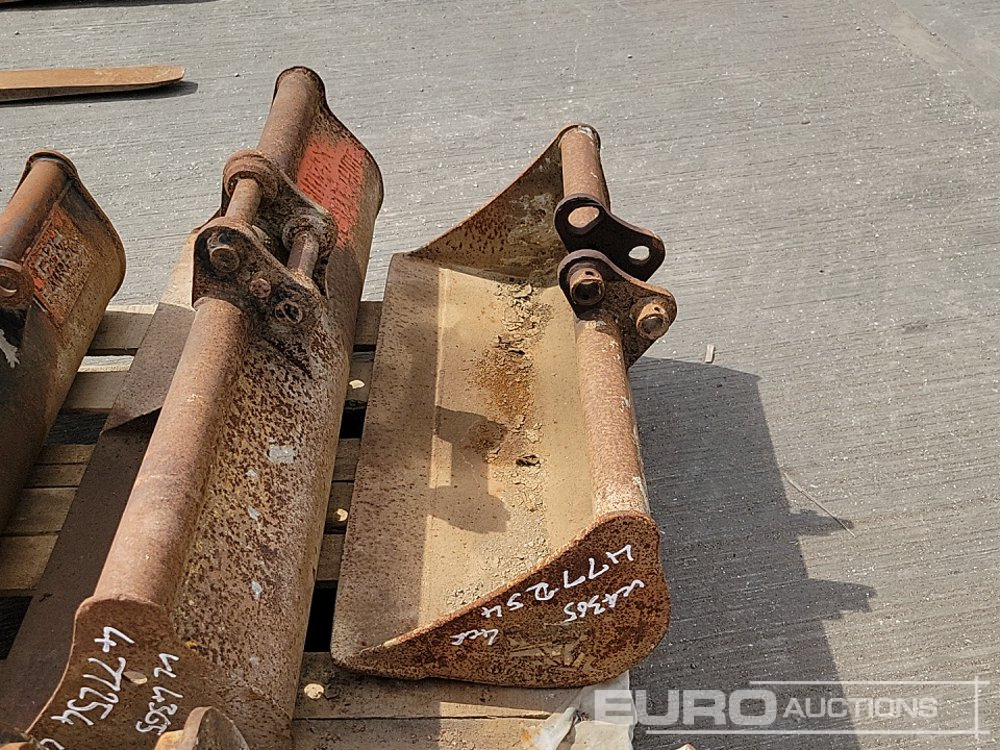 Balde 40", 36", 30", 30" Ditching Bucket 25-30mm Pin to suit Mini Excavator: foto 13