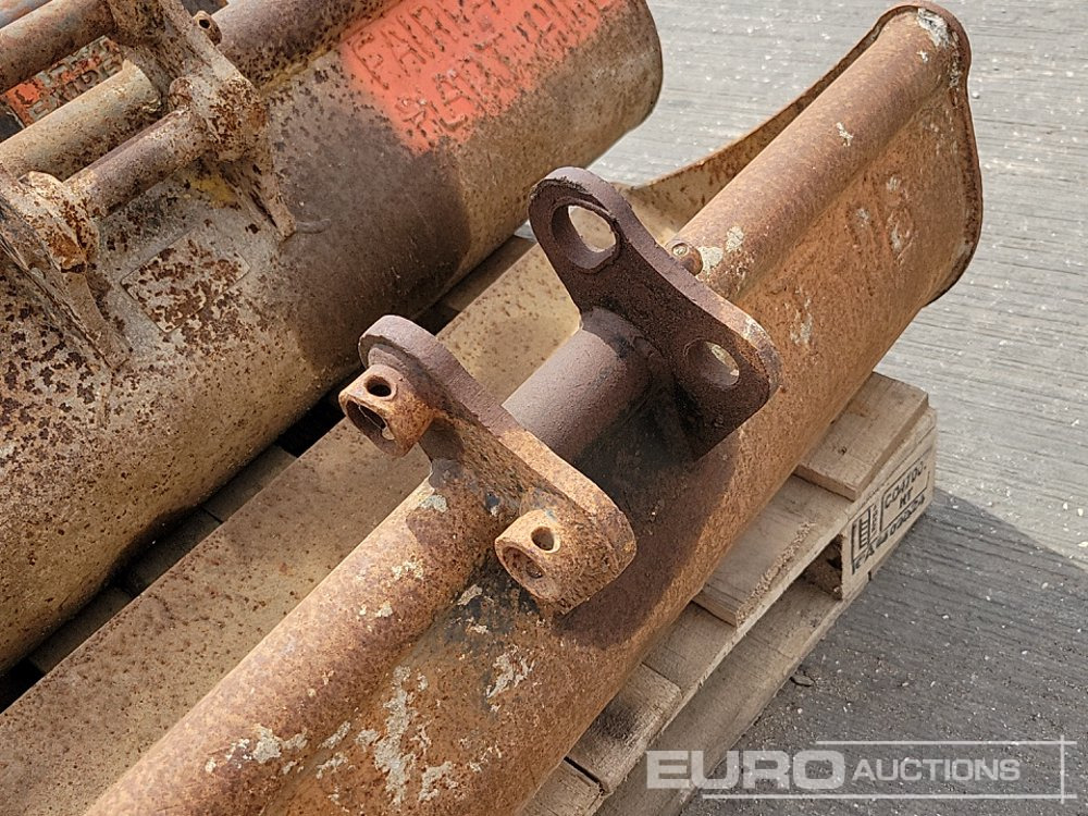 Balde 40", 36", 30", 30" Ditching Bucket 25-30mm Pin to suit Mini Excavator: foto 14