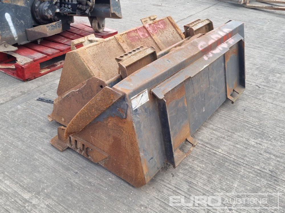 60", 54", 44" Loading Bucket to suit Skidsteer - Balde: foto 3 60", 54", 44" Loading Bucket to suit Skidsteer - Balde: foto 3
