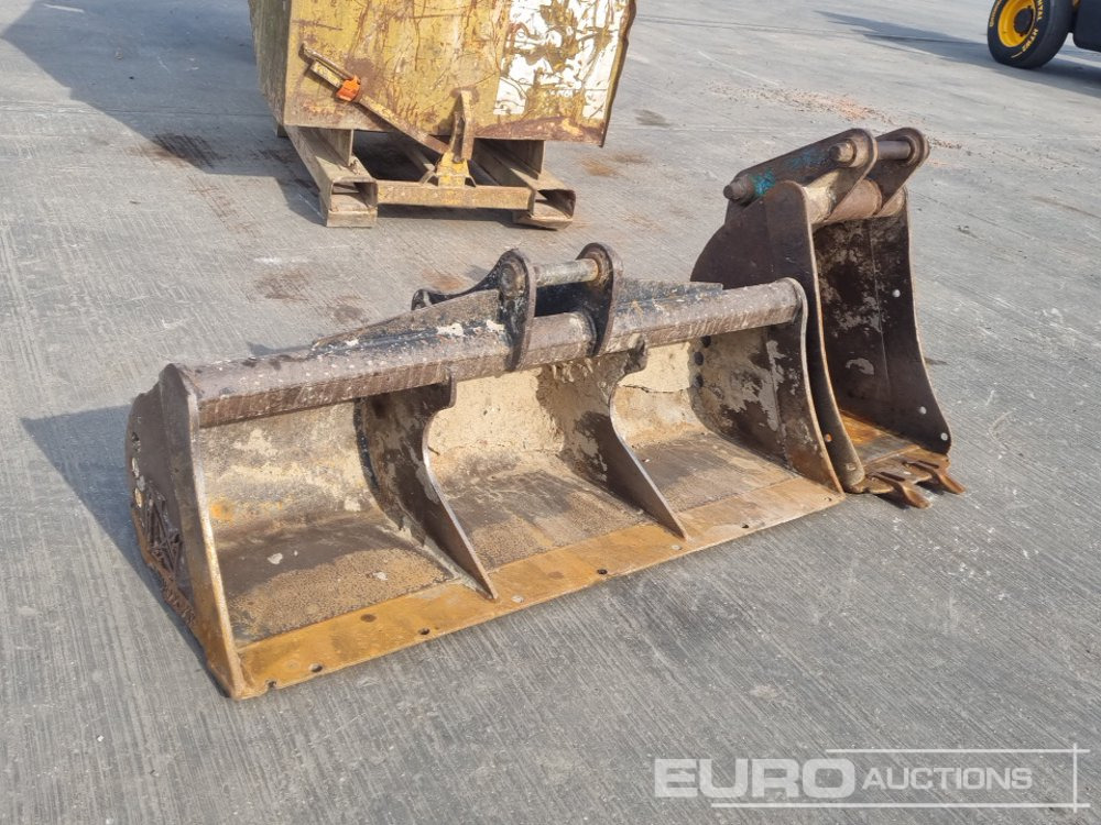 Balde 60" Ditching, 18" Digging Bucket 45mm Pin to suit 4-6 Ton Excavator: foto 7