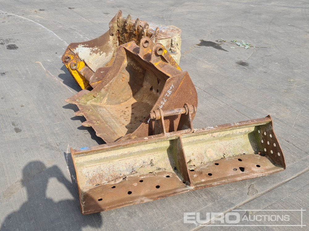 60" Ditching, 36", 36", 24" Digging Bucket 45mm Pin to suit 4-6 Ton Excavator - Balde: foto 1 60" Ditching, 36", 36", 24" Digging Bucket 45mm Pin to suit 4-6 Ton Excavator - Balde: foto 1