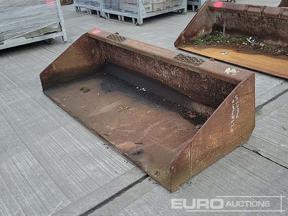 72" Loading Bucket to suit Skidsteer Loader - Balde: foto 1 72" Loading Bucket to suit Skidsteer Loader - Balde: foto 1
