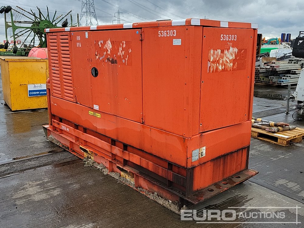 Atlas Copco 100kVA Generator, 4 Cylnder Engine - Gerador elétrico: foto 3 Atlas Copco 100kVA Generator, 4 Cylnder Engine - Gerador elétrico: foto 3