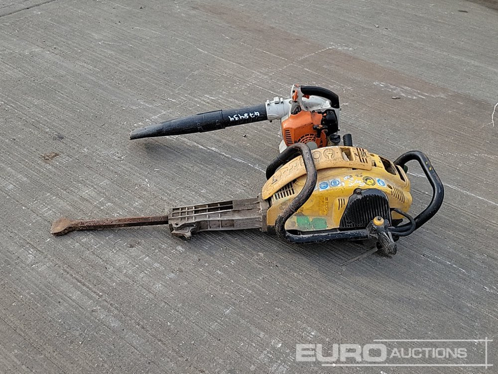 Atlas Copco Hydraulic Hand Held Breaker, Stihl Petrol Leaf Blower - Máquina de asfalto: foto 2 Atlas Copco Hydraulic Hand Held Breaker, Stihl Petrol Leaf Blower - Máquina de asfalto: foto 2