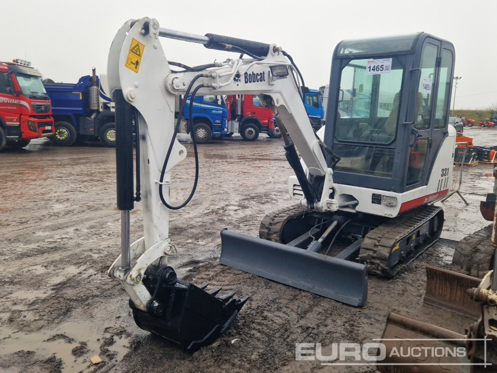 Bobcat 331G - Mini escavadeira: foto 1 Bobcat 331G - Mini escavadeira: foto 1