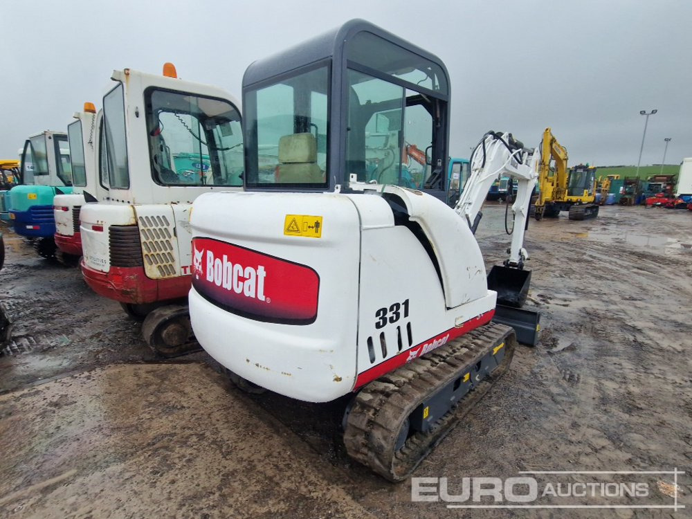Bobcat 331G - Mini escavadeira: foto 4 Bobcat 331G - Mini escavadeira: foto 4