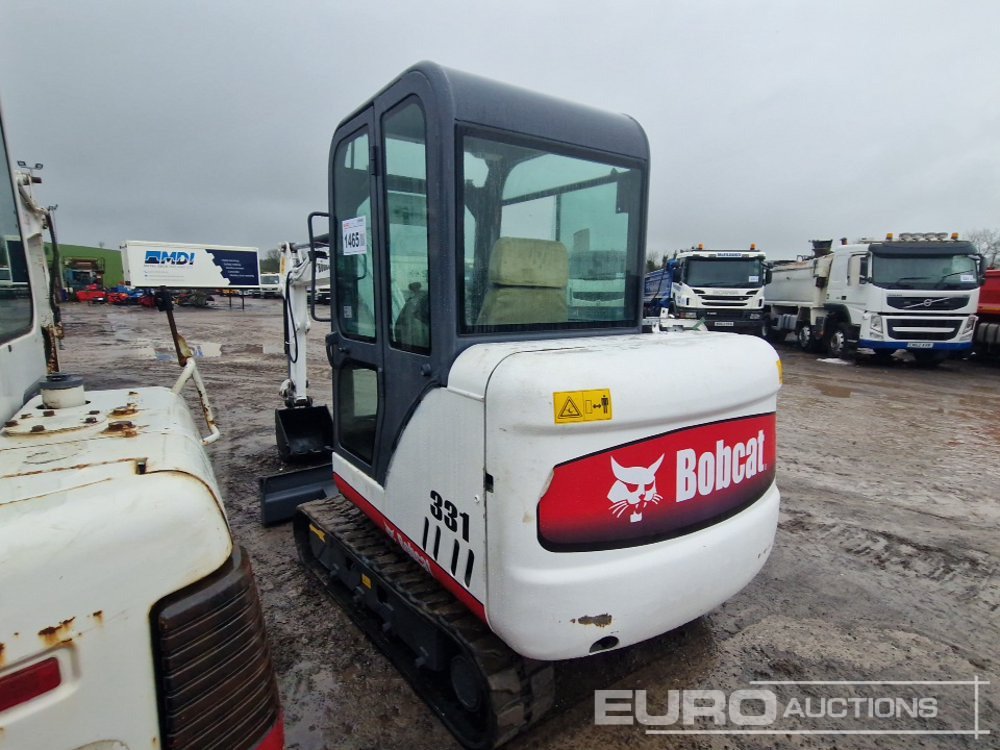 Bobcat 331G - Mini escavadeira: foto 2 Bobcat 331G - Mini escavadeira: foto 2
