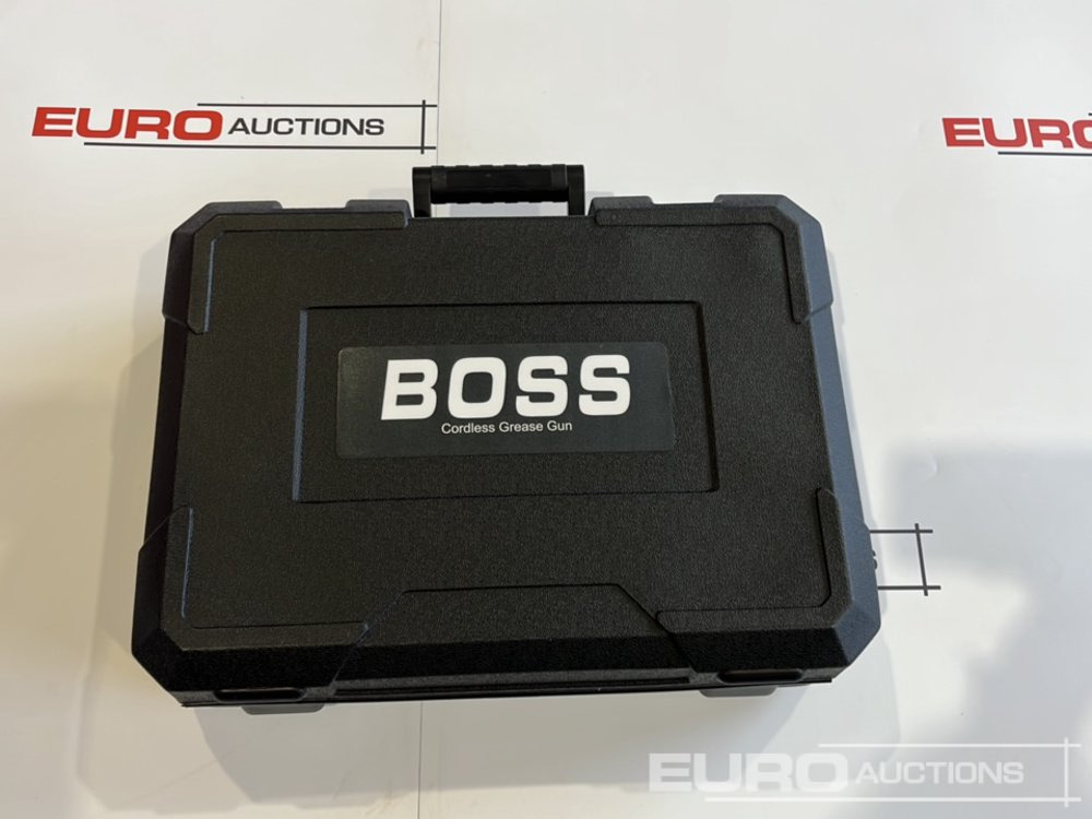 Boss 21 Volt Lithium Battery Cordless Grease Gun, 2 Batteries, Charger, Case, Shoulder Strap, Extension Pieces and Fittings - Equipamento de construção: foto 1 Boss 21 Volt Lithium Battery Cordless Grease Gun, 2 Batteries, Charger, Case, Shoulder Strap, Extension Pieces and Fittings - Equipamento de construção: foto 1