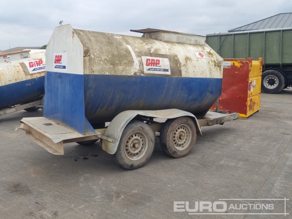 Bowser Supply 2000 Litre Twin Axle Bunded Fuel Bowser, Electric Pump - Depósito de armazenamento: foto 5 Bowser Supply 2000 Litre Twin Axle Bunded Fuel Bowser, Electric Pump - Depósito de armazenamento: foto 5