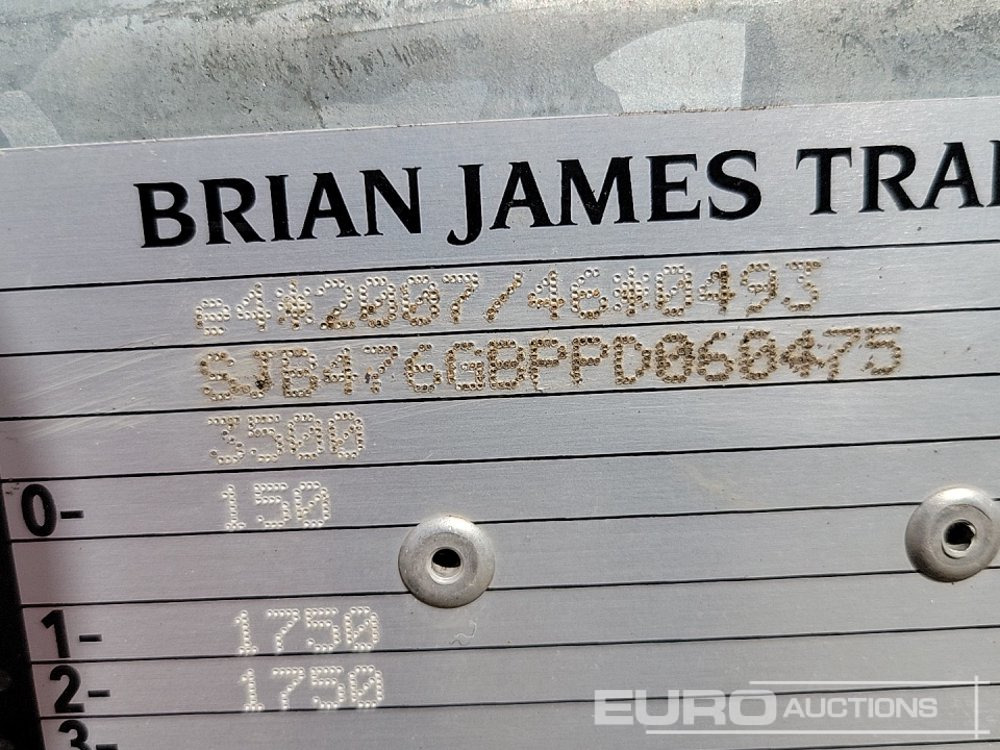 Reboque porta máquinas Brian James Trailers 3.5 TON: foto 30