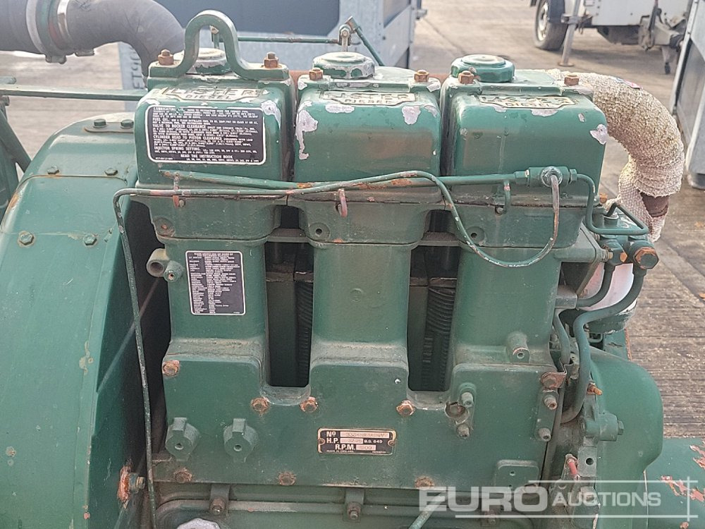 Gerador elétrico Brush 25kVA Skid Mounted Generator, Lister Engine: foto 16
