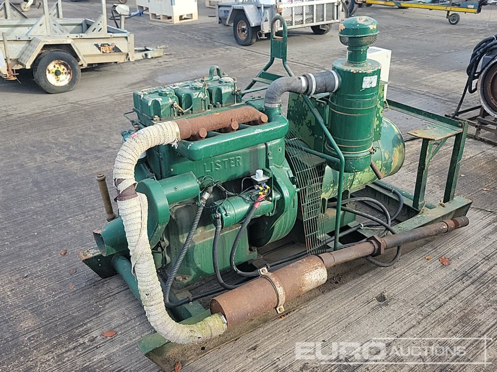 Brush 25kVA Skid Mounted Generator, Lister Engine - Gerador elétrico: foto 3 Brush 25kVA Skid Mounted Generator, Lister Engine - Gerador elétrico: foto 3